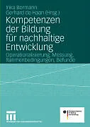 Kompetenzen der Bildung für nachhaltige Entwicklung