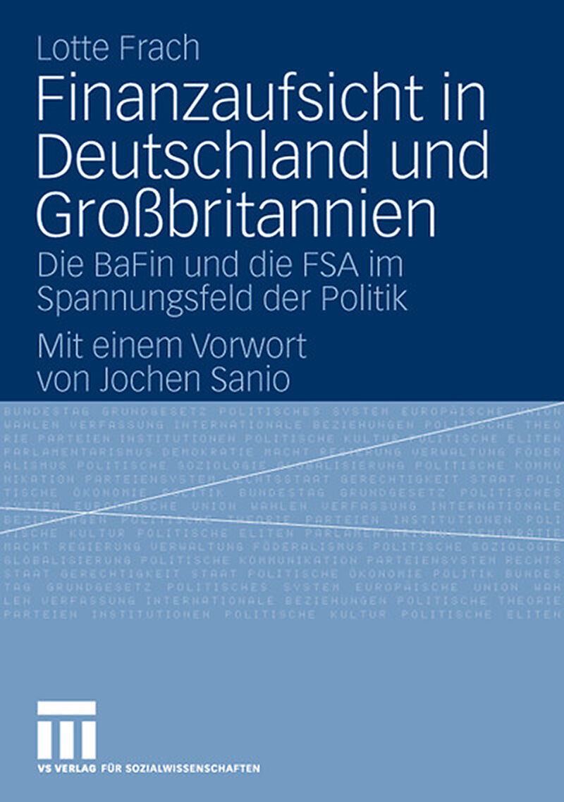 Finanzaufsicht in Deutschland und Großbritannien