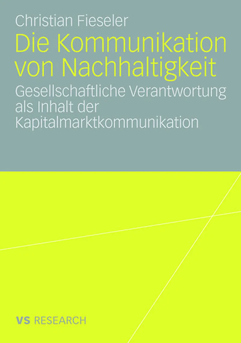 Die Kommunikation von Nachhaltigkeit