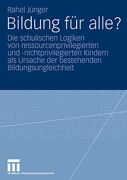 Kartonierter Einband Bildung für alle? von Rahel Jünger