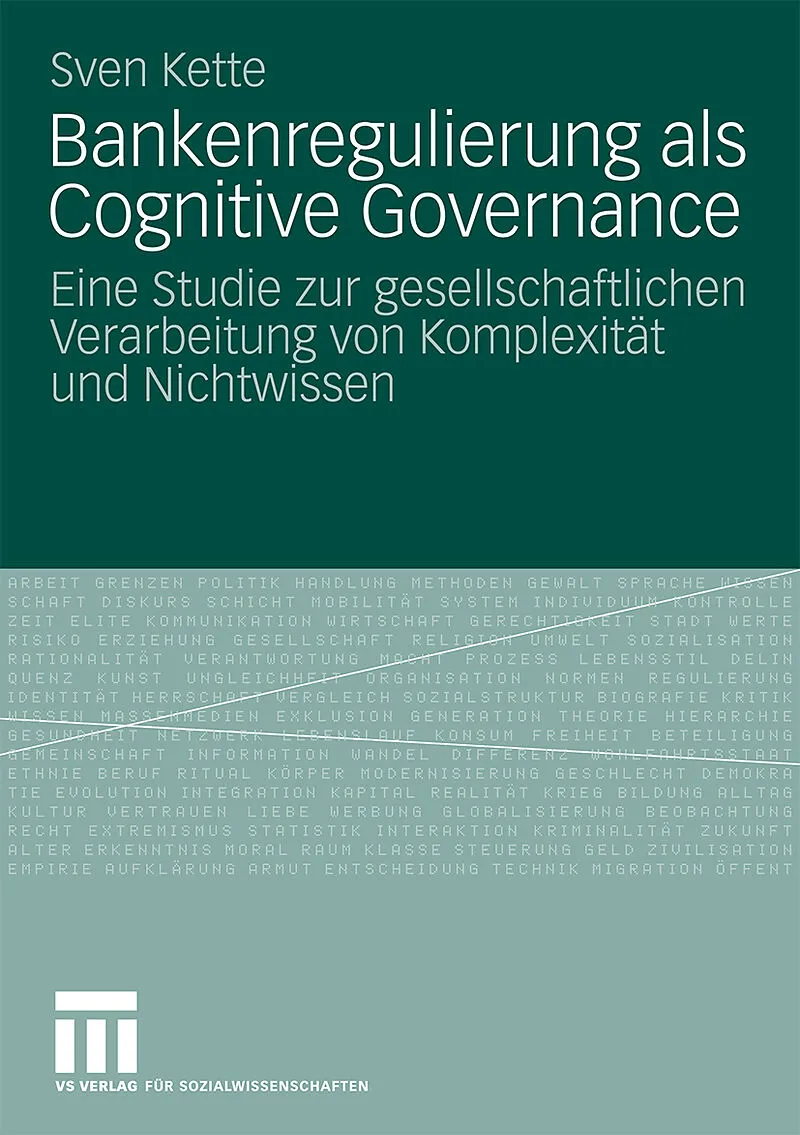 Bankenregulierung als Cognitive Governance