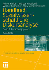Kartonierter Einband Handbuch Sozialwissenschaftliche Diskursanalyse von 