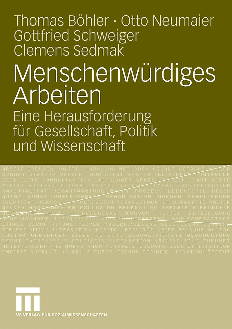 Menschenwürdiges Arbeiten