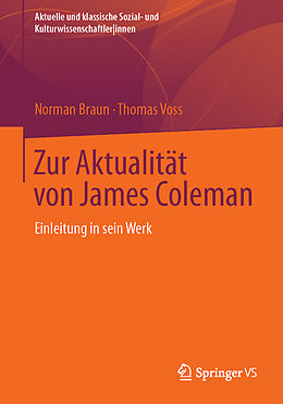 Kartonierter Einband Zur Aktualität von James Coleman von Norman Braun, Thomas Voss