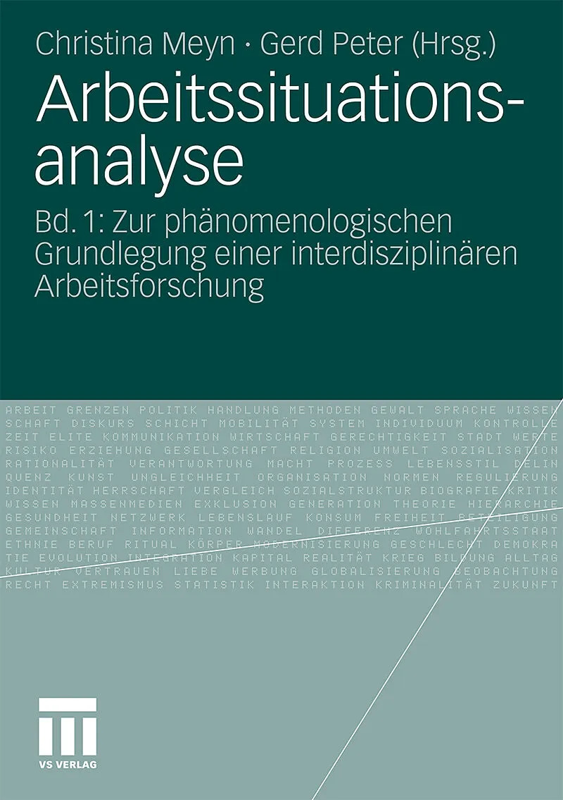 Arbeitssituationsanalyse