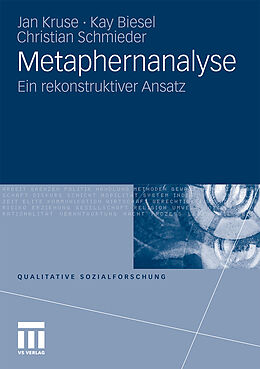 Kartonierter Einband Metaphernanalyse von Jan Kruse, Kay Biesel, Christian Schmieder
