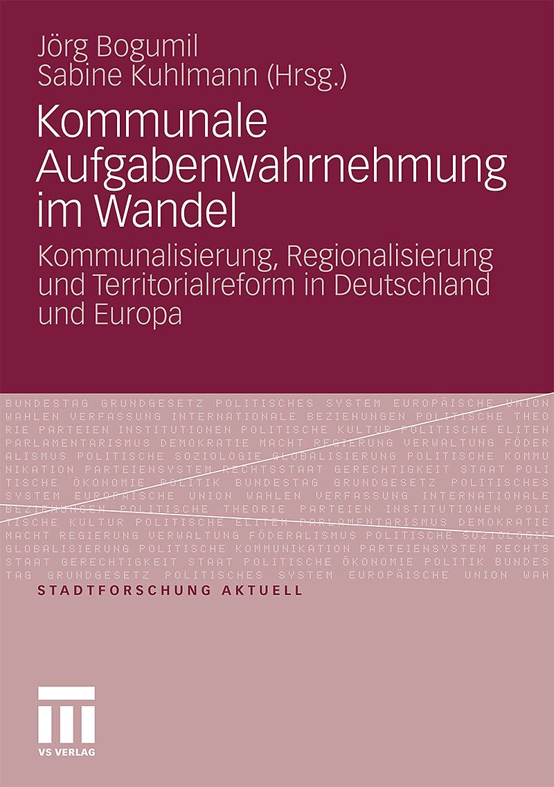 Kommunale Aufgabenwahrnehmung im Wandel
