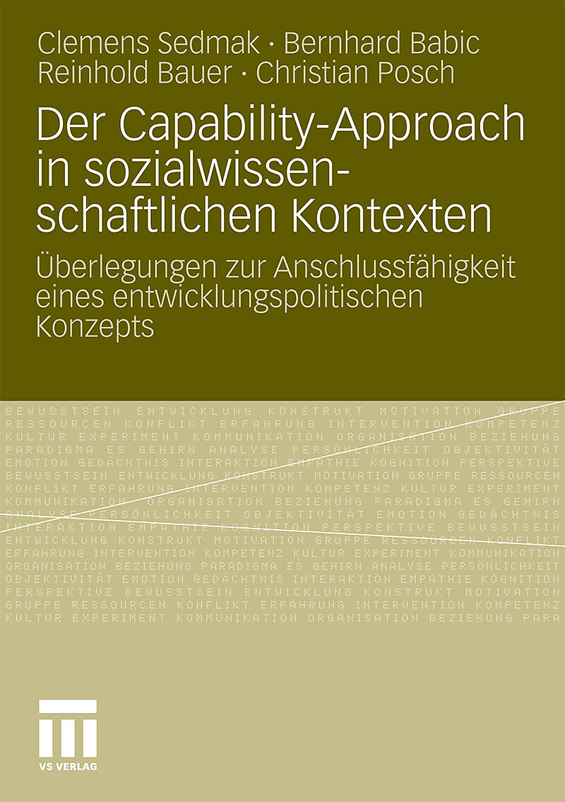 Der Capability-Approach in sozialwissenschaftlichen Kontexten