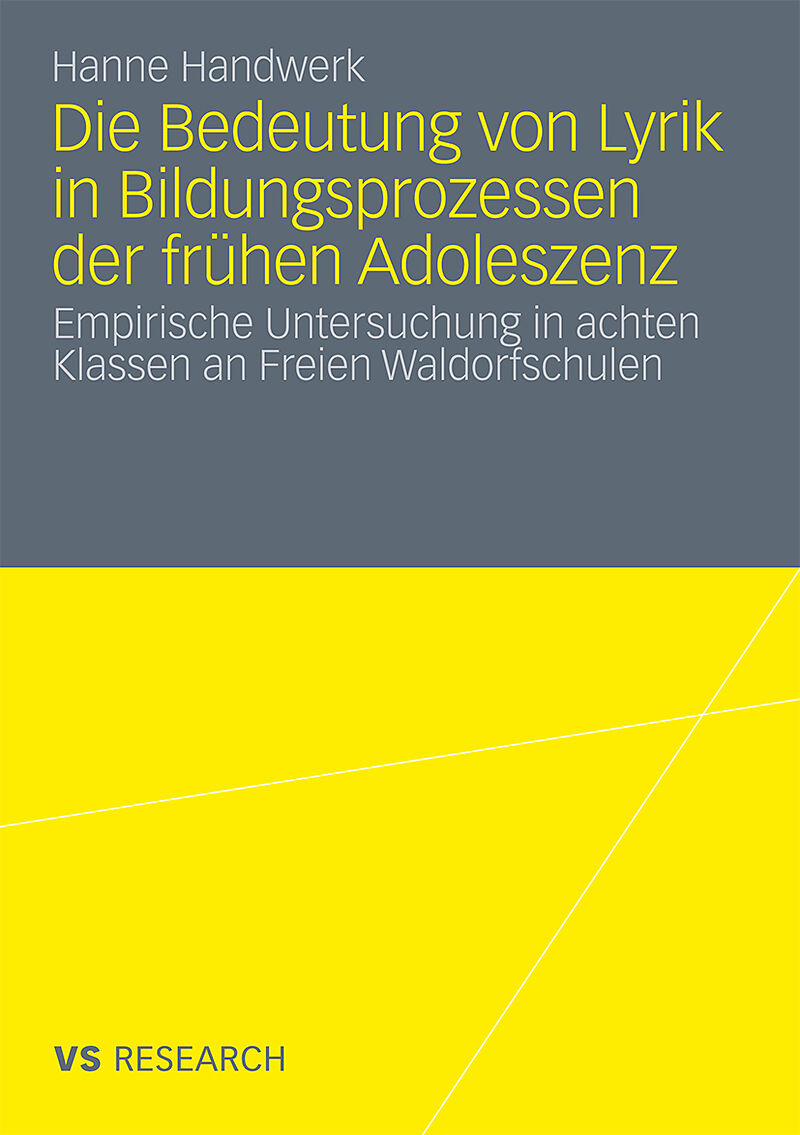 Die Bedeutung von Lyrik in Bildungsprozessen der frühen Adoleszenz