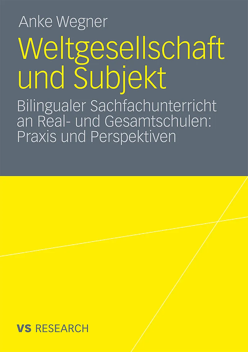 Weltgesellschaft und Subjekt