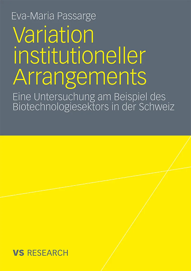 Variation institutioneller Arrangements