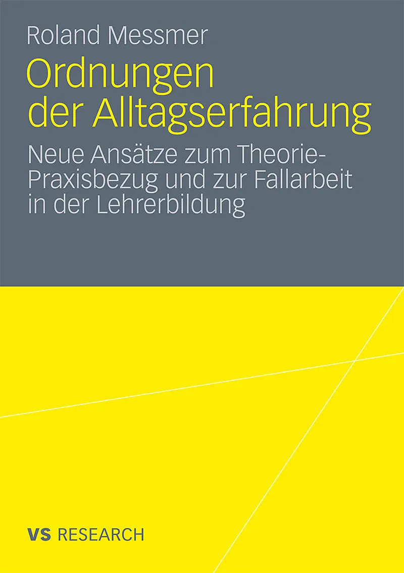 Ordnungen der Alltagserfahrung