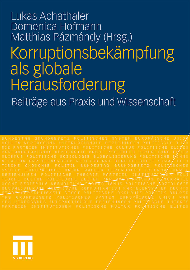 Korruptionsbekämpfung als globale Herausforderung