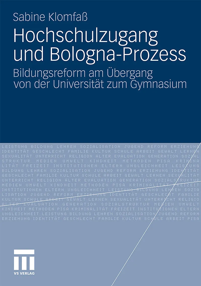 Hochschulzugang und Bologna-Prozess