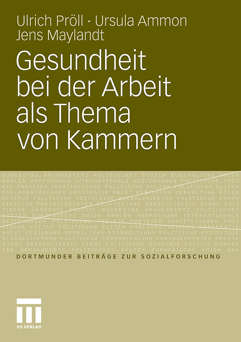 Gesundheit bei der Arbeit als Thema von Kammern