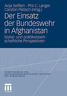 Kartonierter Einband Der Einsatz der Bundeswehr in Afghanistan von 