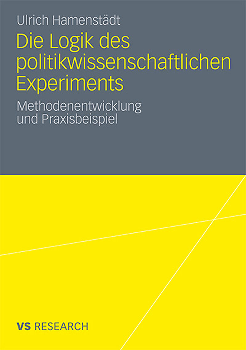 Die Logik des politikwissenschaftlichen Experiments