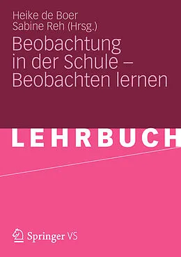 E-Book (pdf) Beobachtung in der Schule  Beobachten lernen von 