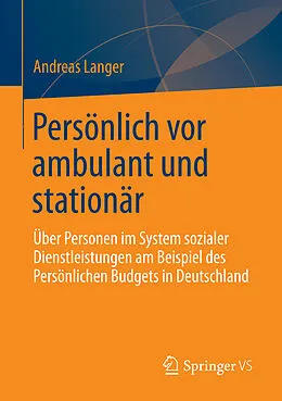 E-Book (pdf) Persönlich vor ambulant und stationär von Andreas Langer