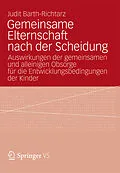 E-Book (pdf) Gemeinsame Elternschaft nach der Scheidung von Judit Barth-Richtarz