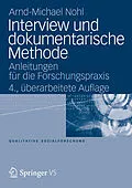 E-Book (pdf) Interview und dokumentarische Methode von Arnd-Michael Nohl