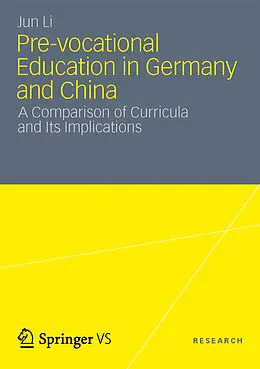 E-Book (pdf) Pre-vocational Education in Germany and China von Jun Li