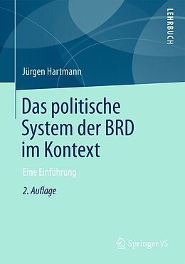 Kartonierter Einband Das politische System der BRD im Kontext von Jürgen Hartmann