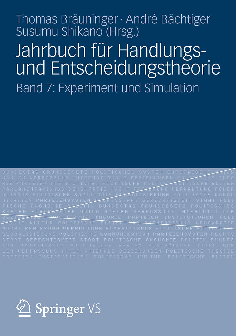 Jahrbuch für Handlungs- und Entscheidungstheorie