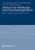 E-Book (pdf) Jahrbuch für Handlungs- und Entscheidungstheorie von Thomas Bräuninger, André Bächtiger, Susumu Shikano