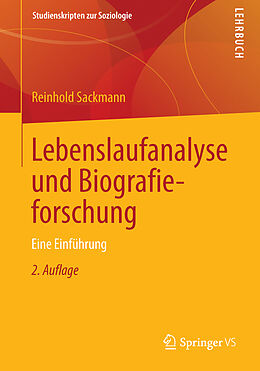 E-Book (pdf) Lebenslaufanalyse und Biografieforschung von Reinhold Sackmann