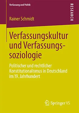 E-Book (pdf) Verfassungskultur und Verfassungssoziologie von Rainer Schmidt
