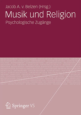 E-Book (pdf) Musik und Religion von Jacob A. v. van Belzen