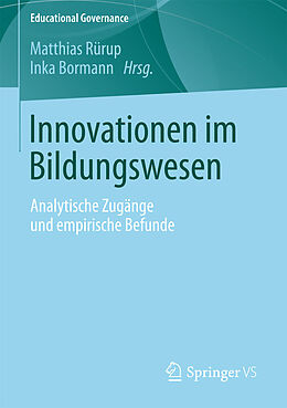 E-Book (pdf) Innovationen im Bildungswesen von Matthias Rürup, Inka Bormann