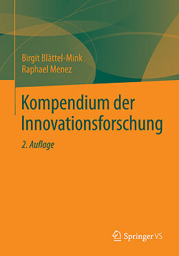 Kartonierter Einband Kompendium der Innovationsforschung von Birgit Blättel-Mink, Raphael Menez
