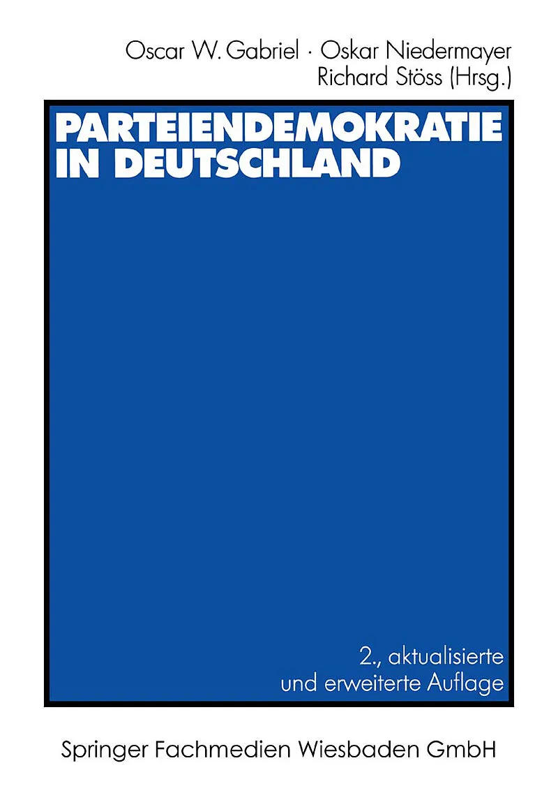 Parteiendemokratie in Deutschland