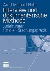 E-Book (pdf) Interview und dokumentarische Methode von Arnd-Michael Nohl