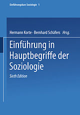 E-Book (pdf) Einführung in Hauptbegriffe der Soziologie von 