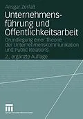 E-Book (pdf) Unternehmensführung und Öffentlichkeitsarbeit von Ansgar Zerfaß