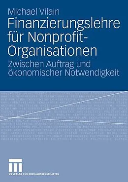 E-Book (pdf) Finanzierungslehre für Nonprofit-Organisationen von Michael Vilain