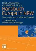 E-Book (pdf) Handbuch Europa in NRW von Ulrich Alemann, Claudia Münch