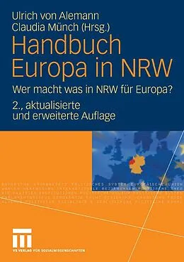 E-Book (pdf) Handbuch Europa in NRW von Ulrich Alemann, Claudia Münch