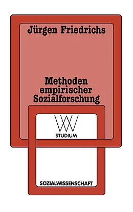 E-Book (pdf) Methoden empirischer Sozialforschung von Jürgen Friedrichs