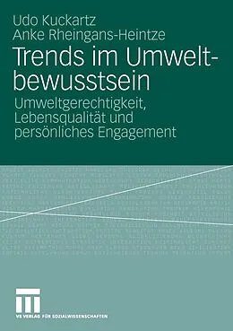 E-Book (pdf) Trends im Umweltbewusstsein von Udo Kuckartz, Anke Rheingans-Heintze