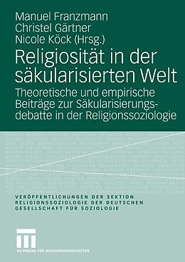 E-Book (pdf) Religiosität in der säkularisierten Welt von 