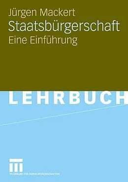 E-Book (pdf) Staatsbürgerschaft von Jürgen Mackert