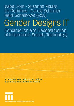 eBook (pdf) Gender Designs IT de Isabel Zorn, Heidi Schelhowe, Susanne Maass