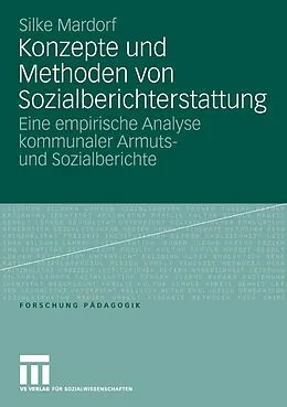 E-Book (pdf) Konzepte und Methoden von Sozialberichterstattung von Silke Mardorf