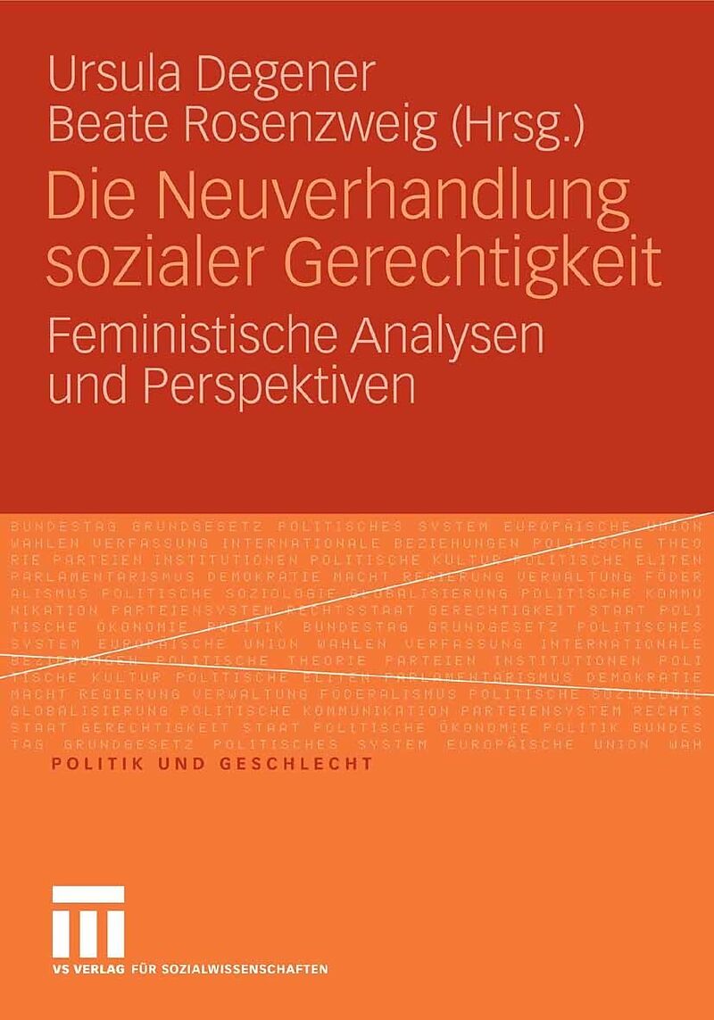 Die Neuverhandlung sozialer Gerechtigkeit
