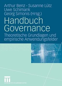 E-Book (pdf) Handbuch Governance von Arthur Benz, Susanne Lütz, Uwe Schimank