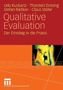 E-Book (pdf) Qualitative Evaluation von Udo Kuckartz, Thorsten Dresing, Stefan Rädiker